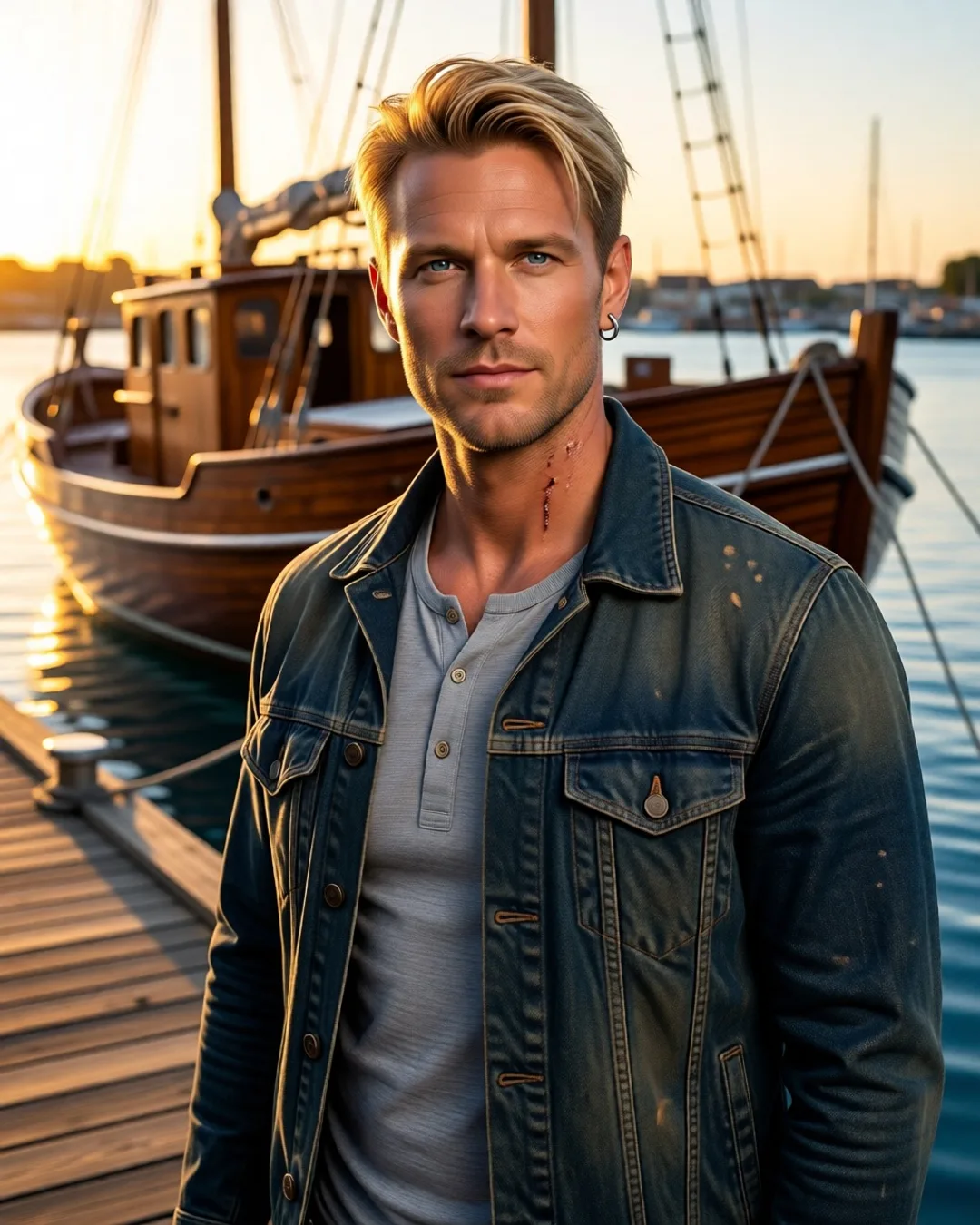 Portrait of Anders Lund, a fictional AI character